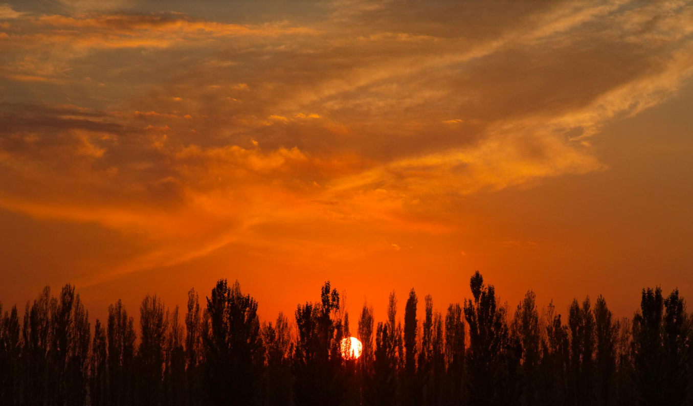 2025-10-10 20:11:14 拍下的落日